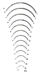 Picture of 55mm, 3/8 Circle Reverse Cutting Suture Needle - Style 101-6