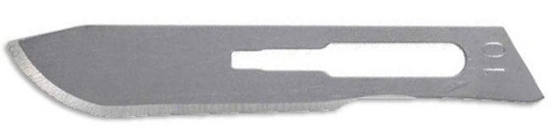 Picture of #10 Non-Sterile Carbon Steel Scalpel Blades - Box of 100