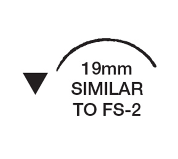 Picture of SUTURE, 4/0 SILK, FS-2, - DISCONTINUED 